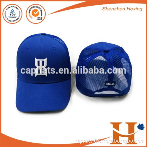 Embroidery Polyester Golf Mesh Hat Simple Design Cotton cap Baseball Caps Hat